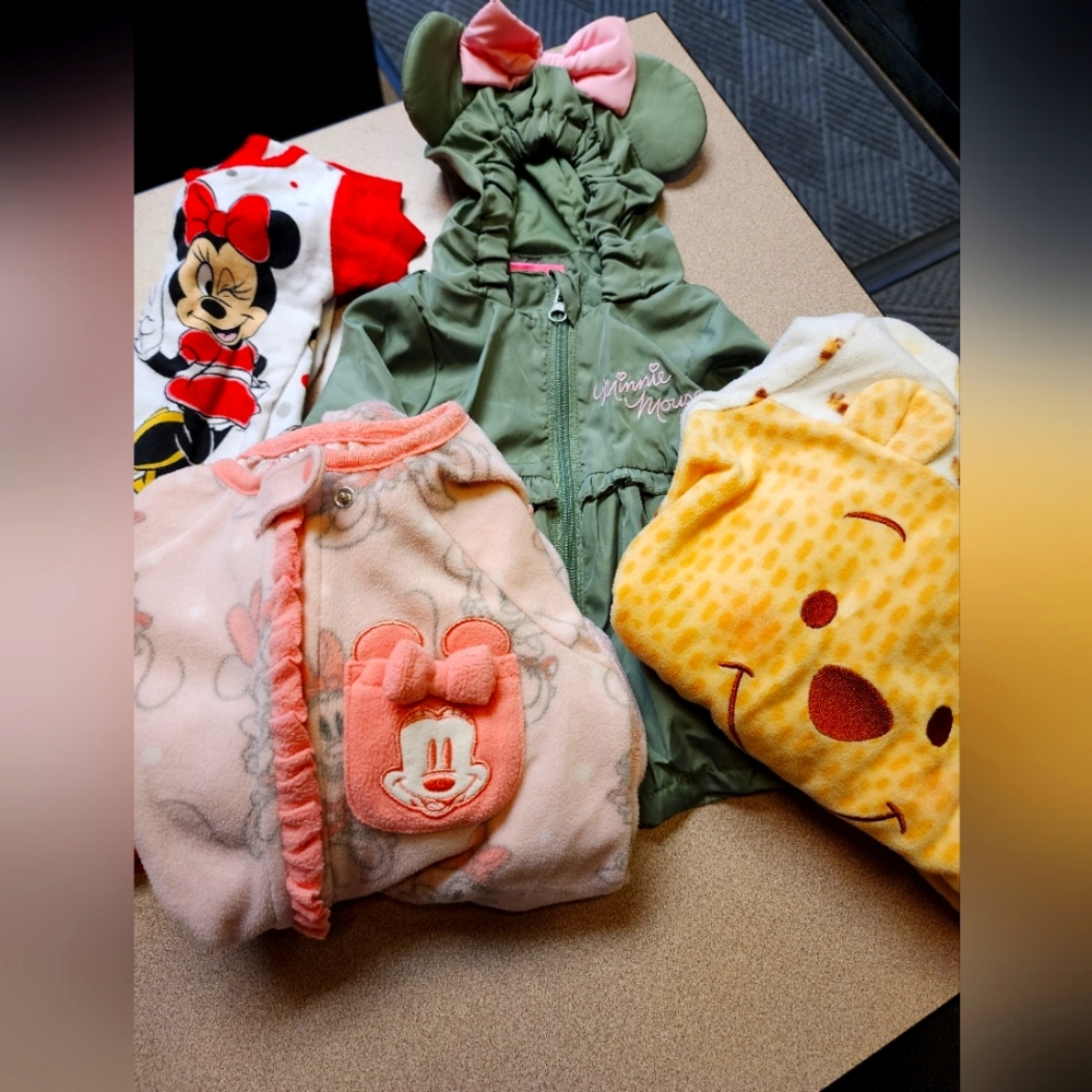 Disney Bundle 12 months baby jacket & pj's